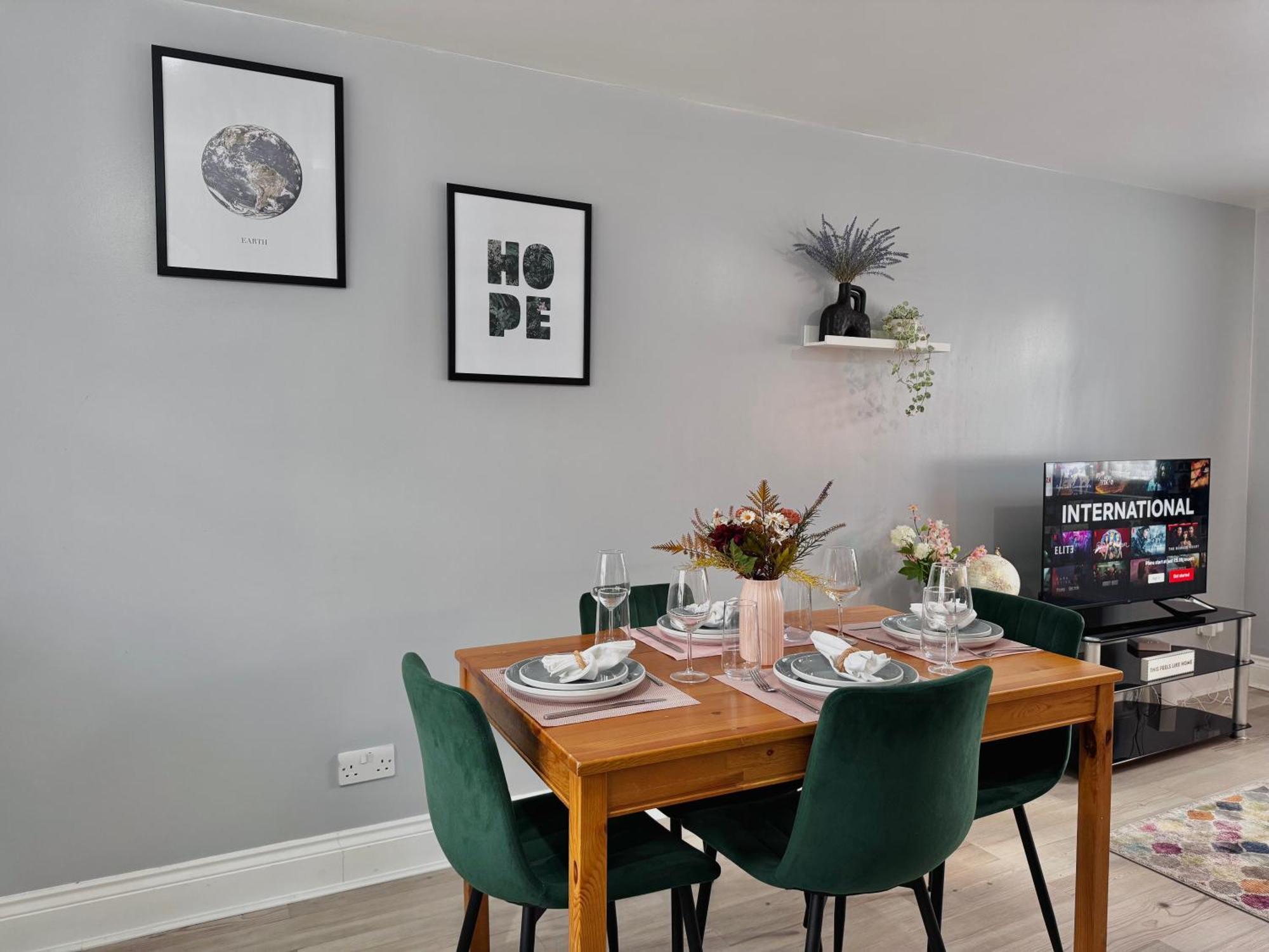 Appartamento Garden 1-bed Flat 30min To Downtown & Free Parking *