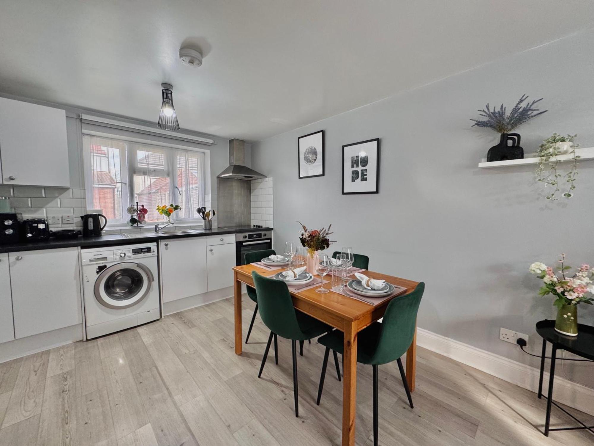 Appartamento Garden 1-bed Flat 30min To Downtown & Free Parking Londra