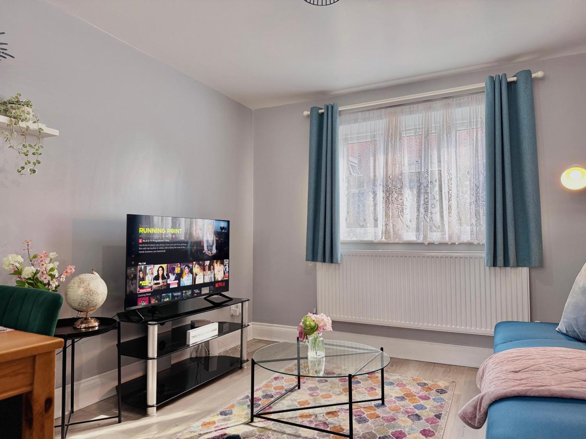 Appartamento Garden 1-bed Flat 30min To Downtown & Free Parking *